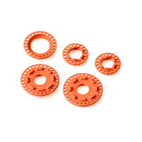 XRAY COMPOSITE BELT PULLEY COVER SET - GRAPHITE - XY345800-O