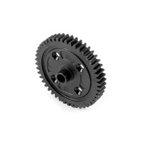 COMPOSITE CENTER DIFF SPUR GEAR WITH MOULDED-IN STEEL BUSHING 46T