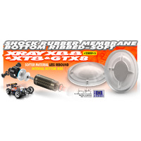XB8 SHOCK RUBBER MEMBRANE BOTTOM RIBBED - SOFT (4) - XY358084-S