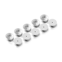 4WD FRONT WHEEL AERODISK WITH 12MM HEX IFMAR - WHITE - HARD (10)