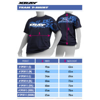 XRAY TEAM T-SHIRT XTRA-LARGE - XY395014