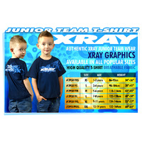 XRAY JUNIOR TEAM T-SHIRT (5/6) -XY395019M