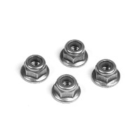 XRAY NUT M4 WITH FLANGE 10PCS - XY960140