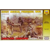 Zvezda 3618 1/35 Soviet medical tropos WWII Plastic Model Kit