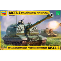 Zvezda 3630 1/35 MSTA Self Propelled Howitzer Plastic Model Kit