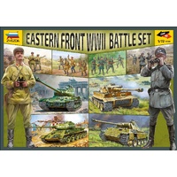 Zvezda 5203 1/72 Battle Set Eastern Front WWII Plastic Model Kit