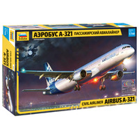 Zvezda 7017 1/144 Airbus A-321 Plastic Model Kit