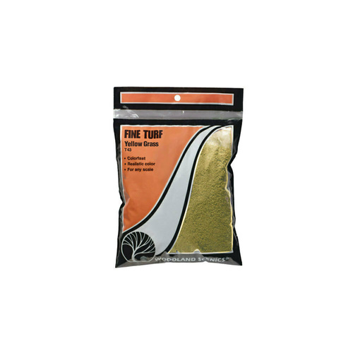 Woodland Scenics Yellow Grass Fine Turf(Bag)