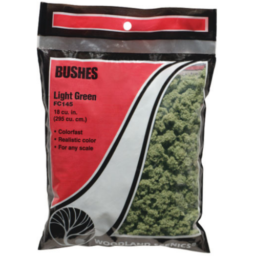 Woodland Scenics Fc145 Bushes - Light Green - 162 0145