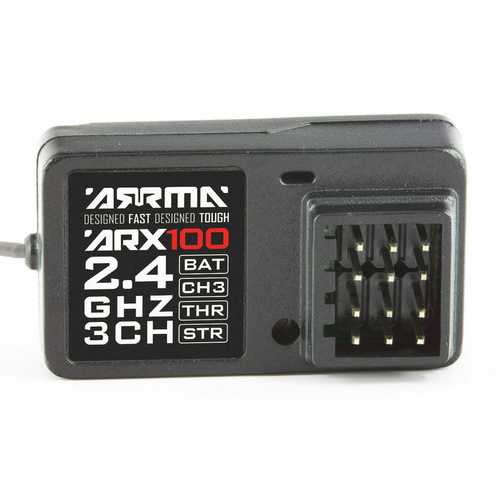 ARRMA Arx100 3Ch RTR Receiver 2.4Ghz - 36-Ar390064