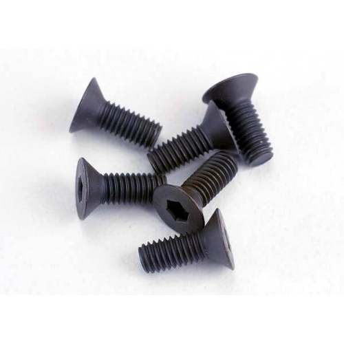 TRAXXAS C/SUNK SCREWS 3X8MM