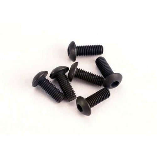TRAXXAS BUTTON-HEAD SCREWS 3X8MM