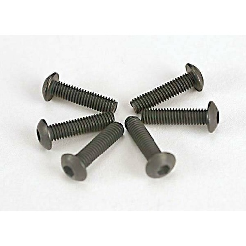 TRAXXAS BUTTON-HEAD SCRWS 3X12MM
