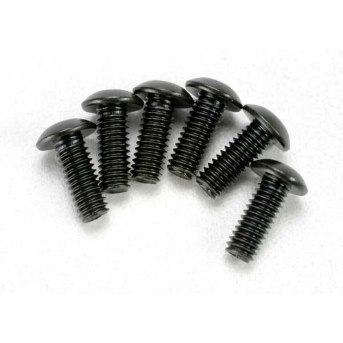 TRAXXAS SCREWS 4 X 12MM BUTTON