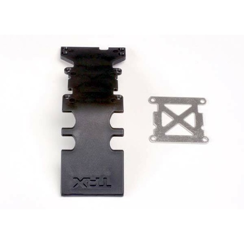 T/XAS SKIDPLATE REAR PLASTIC