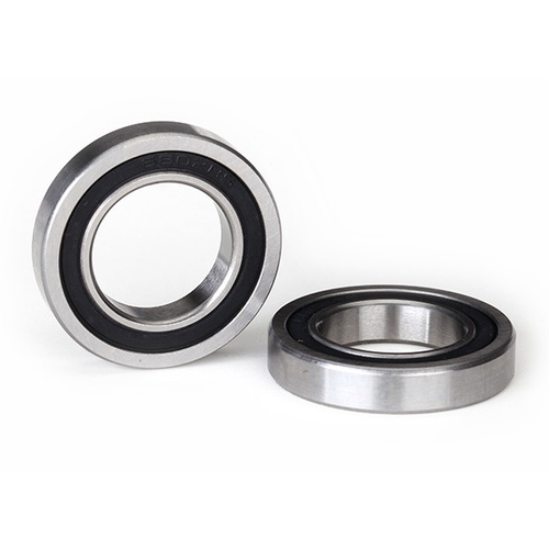 TRAXXAS BALL BEARING BLK RUBBER 15X26X5MM (2)