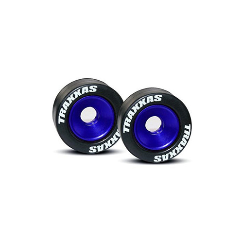 T/XAS  RUBBER TYRES BLUE ANODIZED