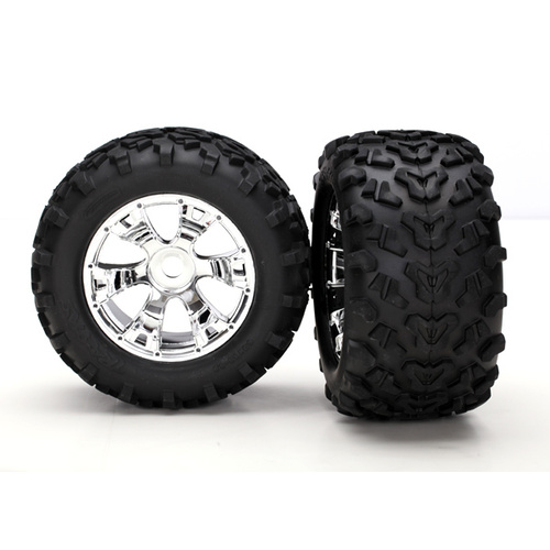 T/XAS TYRES AND WHEELS ASSY