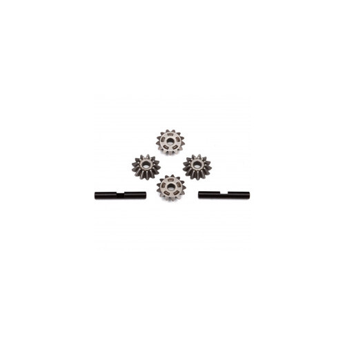 TRAXXAS GEAR SET CENTER DIFFOUTPUT GEARS (2) SPIDER GEARS (4) SPIDER GEAR SHAFT (2)