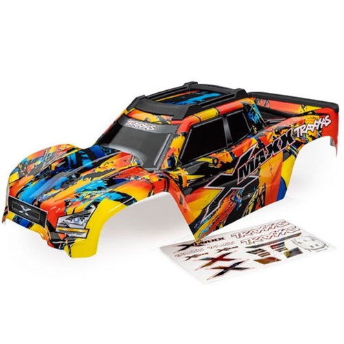 TRAXXAS BODY X-MAXX SOLAR FLARE