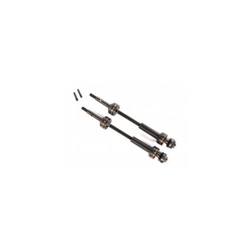 TREAXXAS DRIVESHAFTS, REAR, STEEL-SPLINE CONSTANT-VELOCITY (2)