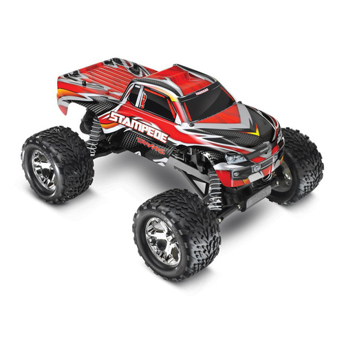 T/XAS STAMPEDE RTR W/XL-5 ESC - RED