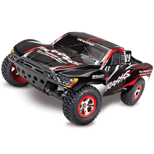 TRAXXAS SLASH BRUSHED 2WD SHORT COURSE 1:10  INC BATTERY/CHARGER- BLACK 