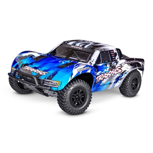 Traxxas Slash 2WD Brushless 1/10 RC Short Course Truck RTR-Blue - 58434-4BLUE