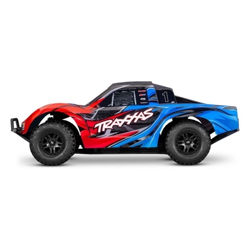 Traxxas Slash 4X4 Brushless 1/10 4WD RC Short Course Truck - Red (68454-4RED)