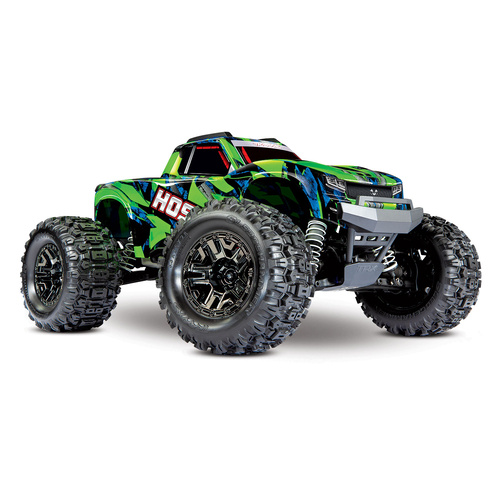 T/XAS HOSS 4X4 VXL, MONSTER TRUCK WITH TQi TRAXXAS LINK - GREEN