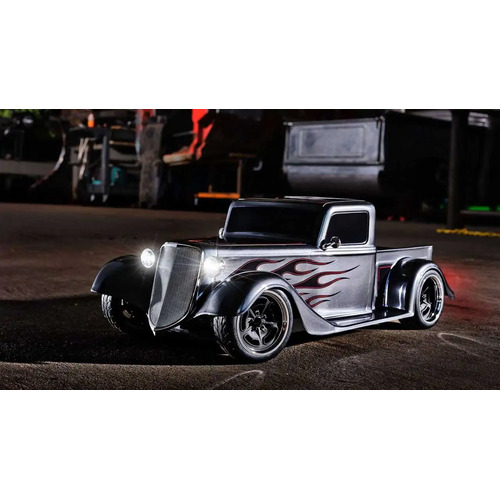 TRAXXAS FACTORY FIVE '35 HOT ROD 4WD 1/10TH BRUSHED  no Battery/Charger - 39-93034-4SLVR