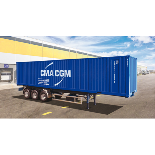 ITALERI 40' CONTAINER TRAILER 1:24