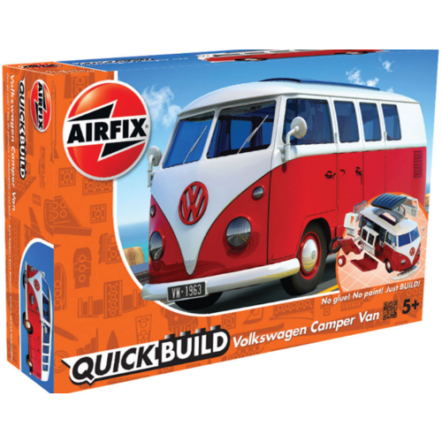 AIRFIX QUICKBUILD VW CAMPER VAN - NEW TOOLING