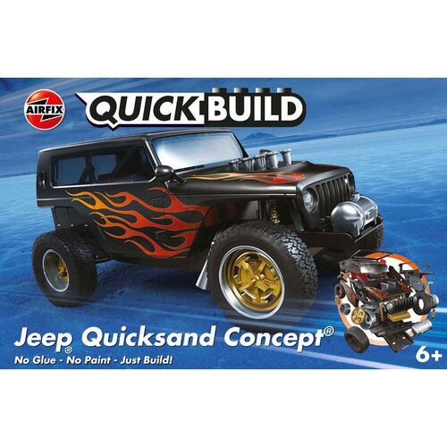 AIRFIX QUICKBUILD JEEP QUICKSAND CONCEPT