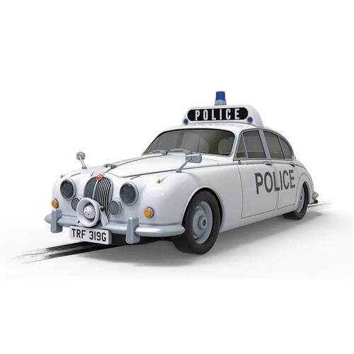 Scalextric C4420 Jaguar MK2 Police Edition Slot Car