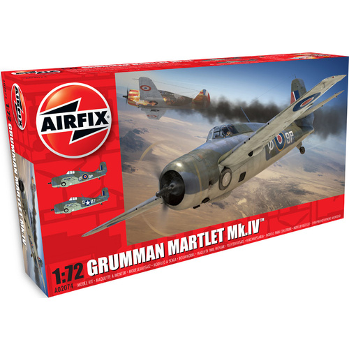 Airfix Plastic Model Kit Grumman Martlet - 58-02074