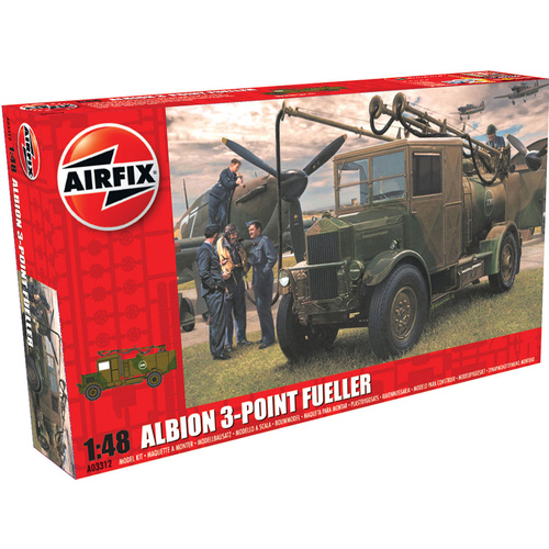 Airfix Plastic Model Kit Albion Am463 3-Point Refueller 1:48 - 58-03312