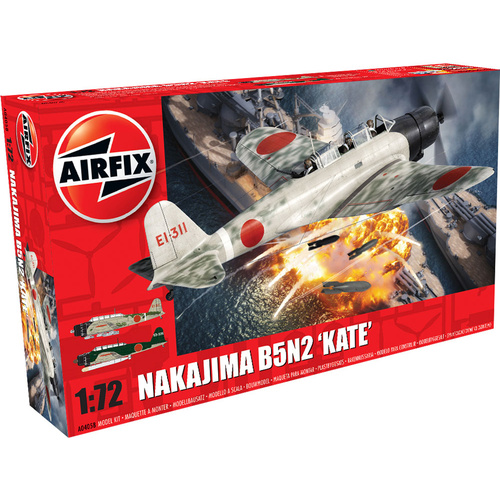 Airfix Plastic Model Kit Nakajima B5N2 Kate - 58-04058