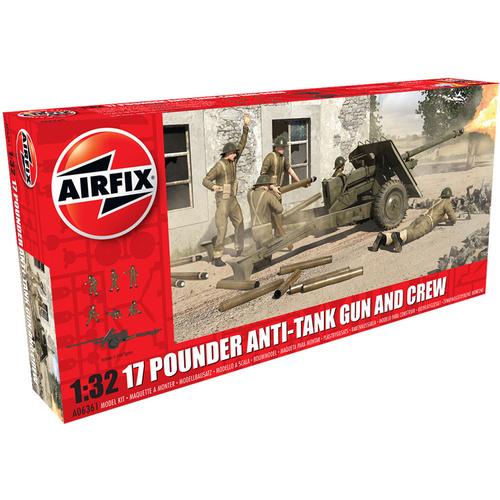 AIRFIX 17 PDR ANTI-TANK GUN