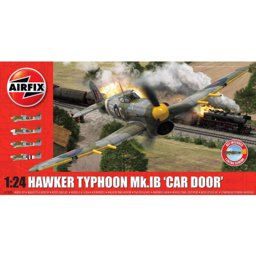 AIRFIX HAWKER TYPHOON 1B - CAR DOOR (PLUS EXTRA LUFTWAFFE SCHEME)