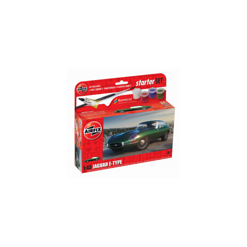 AIRFIX SMALL STARTER SET JAGUAR E-TYPE 1/43