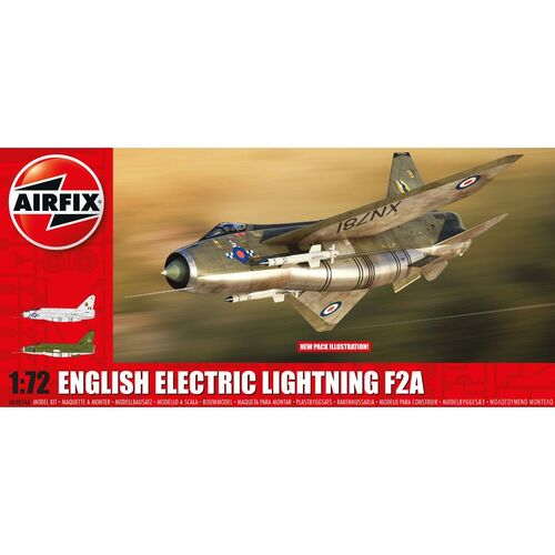 AIRFIX ENGLISH ELECTRIC LIGHTNING F2A 1/72