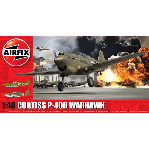 AIRFIX 1/48 CURTISS P-40B WARHAWK
