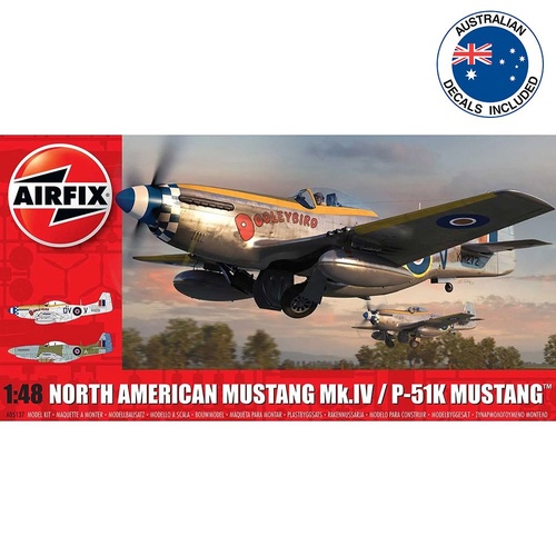 AIRFIX NORTH AMERICAN MUSTANG MK.IV AUST. DECALS