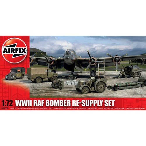 AIRFIX 1/72 WWII BOMBER RE-SUPPLY SET