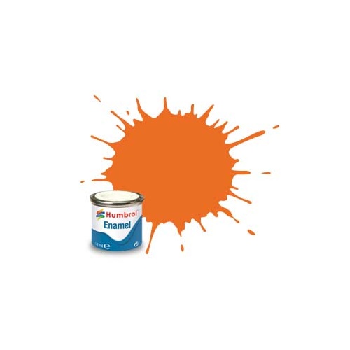 HUMBROL ORANGE GLOSS