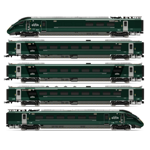 Hornby Hitachi Iep Bi-Mode Class 800/0 Gwr Train Pack - Dtps And Dptf And 3 X Coaches - 69-R3514
