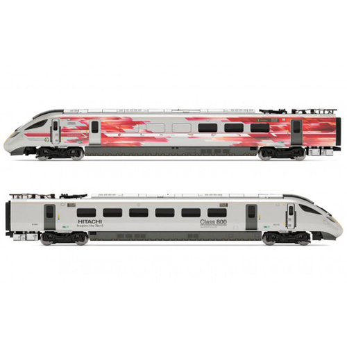 Hornby Hitachi Iep Bi-Mode Class 800/0 Dpts &Dptf Test Train Power Units - 69-R3579