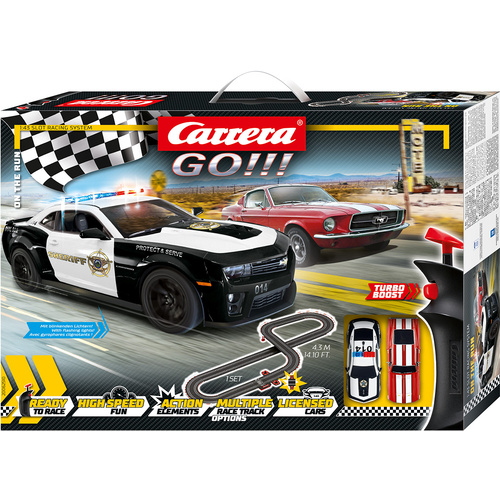 Carrera Go On the Run Slot Car Set - 72662510