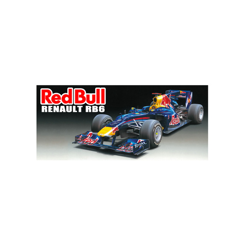 TAMIYA Plastic Model Kit 1/20 Red Bull Racing Rb6 - 74-T20067